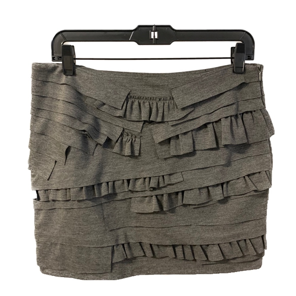 Grey Mini skirt